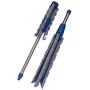 Household Essentials 5009-1 Collapsible Portable Indoor Tripod Clothes Drying Rack for Hanging Laundry | Silver and Blue Household Essentials 5009-1 Collapsible Portable Indoor Tripod Clothes Drying Rack for Hanging Laundry | Silver and Blue