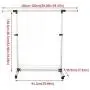 Hanger Wood Adjustable Collapsible Rolling Single Rail Garment Clothes Coat Rack Dryer Hanger Wall Hangers for Clothes Hanger Wood Adjustable Collapsible Rolling Single Rail Garment Clothes Coat Rack Dryer Hanger Wall Hangers for Clothes