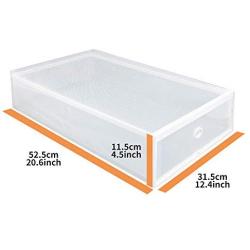 NEXTCOVER Clear Stackable Boot Storage Box- 2 Pack,Clear,NBB21832. …