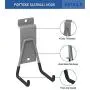 POETISKE Slatwall Utility Hook Accessories Garage Storage Heavy Duty Cord Power Garden Tool Bike12PC POETISKE Slatwall Utility Hook Accessories Garage Storage Heavy Duty Cord Power Garden Tool Bike12PC