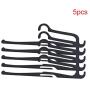 5PCS Organizer Pants Closet Organizer Space Saving Magic Hurdle Hanger Rack Clothes Hangers for Clothes Closet for Pants