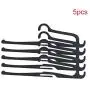 5PCS Organizer Pants Closet Organizer Space Saving Magic Hurdle Hanger Rack Clothes Hangers for Clothes Closet for Pants 5PCS Organizer Pants Closet Organizer Space Saving Magic Hurdle Hanger Rack Clothes Hangers for Clothes Closet for Pants