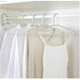 10pcs/lot 38cm Adult Plastic Hangers for Clothes Non-Slip Hanger Random Color