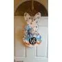 Polka Dot Chevron Bunny Door Hanger Polka Dot Chevron Bunny Door Hanger