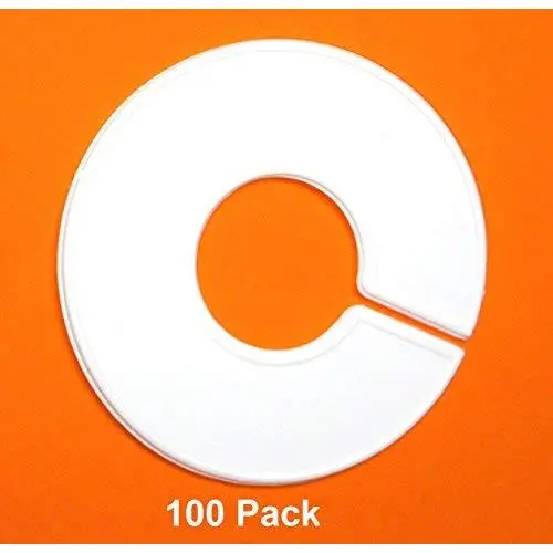 JSP Manufacturing Clothing Rack Size Dividers Hangers Dividers - Round Size Rack Dividers for Clothes Stores or Home - 100 Pcs Box JSP Manufacturing Clothing Rack Size Dividers Hangers Dividers - Round Size Rack Dividers for Clothes Stores or Home - 100 Pcs Box