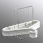 SAIYIDANZI Clothes Hanger Organizer Rack Sturdy Stainless Steel Clothes Caddy Storage Holder Stacker for Closet & Room Tidier Laundry Rooms Drying Rack (Hanger Organizer-A)