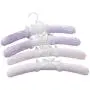 5pcs Random Color Cloth Clothes Hangers Organizer Silk Satin Fabric Hooks Fabric Coated Hanger Non-Slip Clothes Hangers 5pcs Random Color Cloth Clothes Hangers Organizer Silk Satin Fabric Hooks Fabric Coated Hanger Non-Slip Clothes Hangers