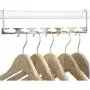 10pc Durable Clothing Hanger Multi-Purpose Folding Metal Storage Rack Living Room Gadget Hangers for Clothes Wardrobe Organizer