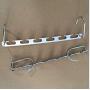 Half Toroidal Universal Metal Clothes Closet Hangers Clothing Organizer Hangers Clothing Organizer Clothes Hanger Rack 5pcs