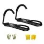 Houseables Bike Storage Rack, Garage Wall Mount Holder, 10” L x 2.5” W, 2 Pack, Black, Steel, Freestanding Tandem Bicycle Hanger, Vertical Bikes Hoist, Hook Clip, Cycle Stand, Cycling Shelf Organizer Houseables Bike Storage Rack, Garage Wall Mount Holder, 10” L x 2.5” W, 2 Pack, Black, Steel, Freestanding Tandem Bicycle Hanger, Vertical Bikes Hoist, Hook Clip, Cycle Stand, Cycling Shelf Organizer