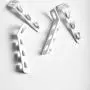 YOYOHOT 4pcs Clothes Hanger Connector Cascading Hooks Space Saving Closet Organizer Rack Super Load-Bearing