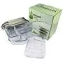 3 & 2 Compartments Glass Meal Prep Containers (3-Pack) | Airtight Glass Food Storage Containers with Lids | BPA-FREE Leakproof Bento Boxes Glass Lunch Boxes Compartments | Freezer, Oven, Microwave Safe 3 & 2 Compartments Glass Meal Prep Containers (3-Pack) | Airtight Glass Food Storage Containers with Lids | BPA-FREE Leakproof Bento Boxes Glass Lunch Boxes Compartments | Freezer, Oven, Microwave Safe