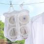 Net Wash Washing Bag Laundry Hanging Organizer Cleaning Zip Closure, Hanging Laundry Bag - Laundry Wash Net Bags, Laundry Wash Bag, Wash Cloth Hanger, Shoe Wash, Cute Laundry Bag