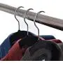 USA_BEST_SELLER 100 pcs Velvet Clothes Suit/Shirt/Pants Hangers Clothes Non-Slip Flock Velvet Hangers Space Saving