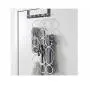 KOMPLEMENT Multi-Use Scarf & Tie Hanger 28.25", Closet Organizer, The No Snags Best Space Saving Hanger for Scarves, Pashminas, Infinity Scarves & Accessories 18 Large Rings (3.5in Wide) White KOMPLEMENT Multi-Use Scarf & Tie Hanger 28.25", Closet Organizer, The No Snags Best Space Saving Hanger for Scarves, Pashminas, Infinity Scarves & Accessories 18 Large Rings (3.5in Wide) White