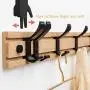w-boll Nordic Fashion Style Bedroom Furniture Coat Rack Clothes Hanger Hooks Living Room Closet Wooden Hat Racks Coat Hanger Wall Hook,Wood 6 Hooks,China