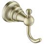 crw Towel Hook Robe Coat Clothes Door Hanger for Bathroom Shower Kitchen Wall Mounted, Solid Brass, Heavy Duty