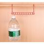 HHXD 3Pcs Clothes Hanger Organizer,9 Holes Double Hook Storage Coat Hangers Modern/Pink / 3pcs