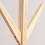 Lanyun Fast Delivery Coat Rack Solid Wood Tree Shape Multifunction Floor Bedroom Entryway Simple Hat Bags Clothes Rack Hanger Home Decor 18.9 x 18.9 x 68.9 Inches (A)