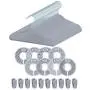 Babyrish Unisex Nursery Closet Organizer Set-Neutral Grey Nonslip 30X Velvet Hangers for Baby Clothes with 8X Closet Size Dividers (Newborn Infant to Toddler) and 10X Hanger Clips-All in Cute Box Babyrish Unisex Nursery Closet Organizer Set-Neutral Grey Nonslip 30X Velvet Hangers for Baby Clothes with 8X Closet Size Dividers (Newborn Infant to Toddler) and 10X Hanger Clips-All in Cute Box