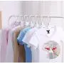 10pcs Creativity Magic Clothes Hanger Stand Broad Shoulders Plastic Fold 10pcs Creativity Magic Clothes Hanger Stand Broad Shoulders Plastic Fold