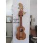 Ukulele Wall Mount Hanger, Hand Carved Mermaid