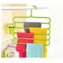 10PC Random Color 5 Layers Pants Clothes Hangers Non-Slip Multifunctional Clothes Hangers Multilayer Tie Scarfs Magic Hanger Home Decoration 10PC Random Color 5 Layers Pants Clothes Hangers Non-Slip Multifunctional Clothes Hangers Multilayer Tie Scarfs Magic Hanger Home Decoration
