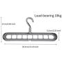 Multi-Port Support Circle Clothes Hangers 10pcs Random Style Clothes Drying Racks Multifunction Plastic Scarf Clothes Hanger Storage Rack