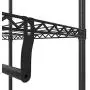 Evokem Wire Shelving Garment Rack Closet Hanger Storage Organizer Clothes Wardrobe with Wheels Evokem Wire Shelving Garment Rack Closet Hanger Storage Organizer Clothes Wardrobe with Wheels