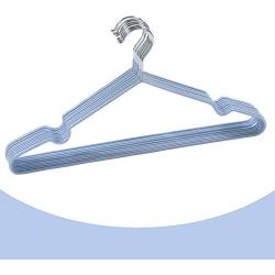 W&lx Coarse Clothes rack, Dip plastic adult non slip clothes hanger Household seamless clothing Clothes rack-P 30 PCS