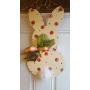 Polka Dot Bunny Door Hanger