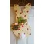 Polka Dot Bunny Door Hanger