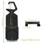Duwee Wall-Mounted Iron Holder with Over The Door Ironing Board Hanger,Heat Resistant Iron and Ironing Board Storage Organizer (Black) Duwee Wall-Mounted Iron Holder with Over The Door Ironing Board Hanger,Heat Resistant Iron and Ironing Board Storage Organizer (Black)