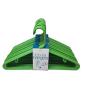 Set of 30 Durable Lightweight Plastic Adult Cloth Hangers - 35 Grams ? Assorted Colors