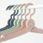 High-tech type Mini Travel Folding Hangers Telescopic Portable Clothes Hanging Travel Slip Drying Rack,Pink