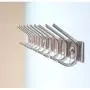 10 Coat Hat Hooks, WEBI Large Solid Stainless Steel 304 Mugs, Clothes, Robe, Bath Towel Rail Rack, Wall Mount Great Home Storage Hanger Holder for Bedroom, Entrance, Foyers, Hallways, Brushed Nickel 10 Coat Hat Hooks, WEBI Large Solid Stainless Steel 304 Mugs, Clothes, Robe, Bath Towel Rail Rack, Wall Mount Great Home Storage Hanger Holder for Bedroom, Entrance, Foyers, Hallways, Brushed Nickel
