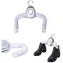 FERRYONE Clothes Dryer Shoe Dryer Hanger Dryer 1 Unit 2 Roles Function Quick Drying Hot Air/Natural Wind Switching Silent Rainy Season Measures Home Travel Business Trip with English Instructions