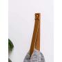 Large Leather Wall Hook, minimal wall hanging strap towel hook rack wall leather loop strap for scarf hook storage hanger towel holder coat hooks decorative