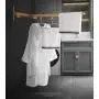 Wall Mounted Clothes Drying Rack, Aluminum Alloy Collapsible Retractable Clothes Hanger Rack for Laundry, on Balcony Or Bathroom Indoor,Silver,B Wall Mounted Clothes Drying Rack, Aluminum Alloy Collapsible Retractable Clothes Hanger Rack for Laundry, on Balcony Or Bathroom Indoor,Silver,B