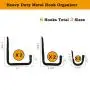 Heavy Duty Garage Hooks and Hangers Organizer - Wall Mount Garage Hanging Storage Utility Hooks for Ladders, Bike and Tools Black 6 Pack (Black Hook) Heavy Duty Garage Hooks and Hangers Organizer - Wall Mount Garage Hanging Storage Utility Hooks for Ladders, Bike and Tools Black 6 Pack (Black Hook)