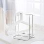 Augproveshak Clothes Hanger Organizer Rack Sturdy Stainless Steel Clothes Caddy Storage Holder Stacker for Closet & Room Tidier Laundry Rooms Drying Rack