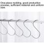 FJXQCY S Shaped Hooks Hanging Hooks Chrome and Bronze Plated for Jewelry Gardening Tools, S Hooks Kitchen Pot Pan Hanger Clothes Storage Rack (Color : 30pack, Size : M) FJXQCY S Shaped Hooks Hanging Hooks Chrome and Bronze Plated for Jewelry Gardening Tools, S Hooks Kitchen Pot Pan Hanger Clothes Storage Rack (Color : 30pack, Size : M)