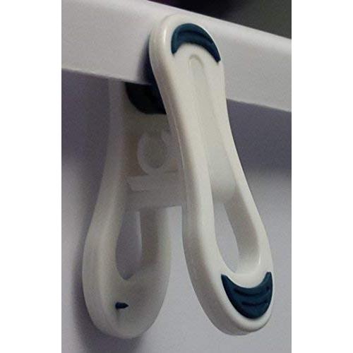 Checkys Deals soft grip clothes line hanger pins thick plastic good gripping ten clips