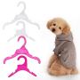 Kenrtuers Dog Product Accessories 10Pcs Plastic Pet Dog Cat Clothes Clothing Rack Hanger