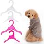 MEIYIN 10Pcs Plastic Pet Dog Puppy Cat Clothes Clothing Rack Hanger Dog Product Accessories