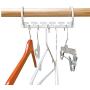 5 Hole Magic Wander Hangers Clothes10pcs Space Saver Space Saver Wonder Magic Clothes Hanger Hook Hangers for Clothes