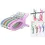 LFHT 4pcs 6.3" Durable Large Beach Towel Blanket Clips Plastic Clothespins Clothes Pegs Pins Clothes Hanger Clamp
