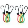 Haidong 6Pcs Outdoor Camping Tents Bungee Cord Elastic Rope Fixed Strap with Wide Opening Hooks for Camping Hiking Trunks Luggage Racks Clothes Hanger Haidong 6Pcs Outdoor Camping Tents Bungee Cord Elastic Rope Fixed Strap with Wide Opening Hooks for Camping Hiking Trunks Luggage Racks Clothes Hanger