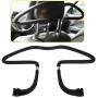 MEIYIN Car Seat Clothes Jacket Suit Holder Metal Coat Hanger Car Accesseries Black