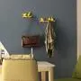 FABAX Coat Hook Wall Mounted Coat Rack Birds On Tree Branch Hanger for Coats Hats Keys Towels Clothes Storage Hanger Resin Coat Hook Coat Rack (Color : Yellow, Size : 4 Hook)